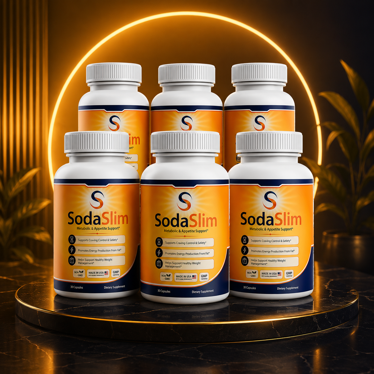 SodaSlim 6 bottle package